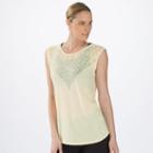 New Balance 4168 Women's Burnout Tee - Seed Pearl (wht4168sdp)