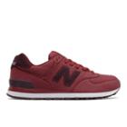 New Balance 574 Canvas Men's 574 Shoes - Red (ml574mda)