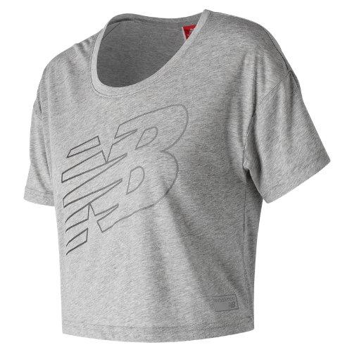 New Balance 73508 Women's Nb Athletics Cropped Tee - (wt73508)