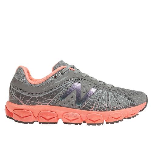 New Balance Hknb 890v4 Women's Running Shoes - Grey, Cosmic Coral (w890hcc4)