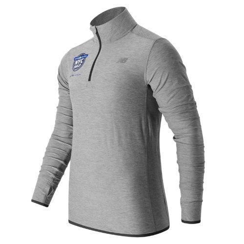 New Balance 53030 Men's Nyc Marathon Training 1/4 Zip - Grey (mt53030vag)