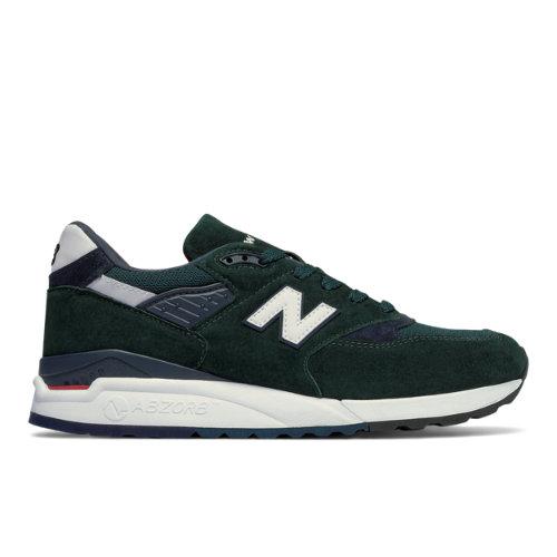 New Balance 998 Age Of Exploration Men's Made In Usa Shoes - Green/navy (m998chi)