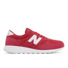 New Balance 420 Re-engineered Suede Men's Sport Style Sneakers Shoes - Red/white (mrl420sr)