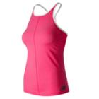 New Balance 71412 Women's Centre Court Tank - Pink (wt71412akk)