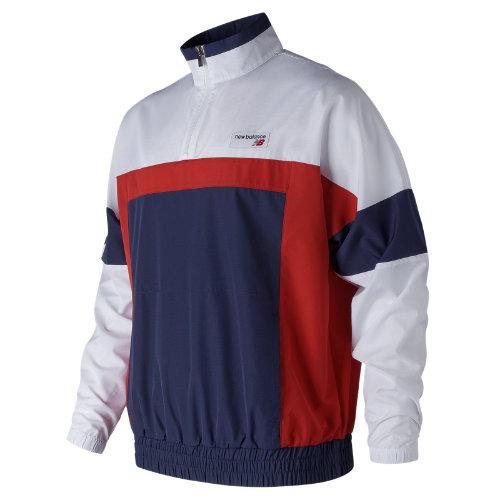 New Balance 91528 Men's Nb Athletics Windbreaker Pullover - (mt91528)