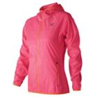 New Balance 71100 Women's Windcheater Jacket - Pink (wj71100akk)
