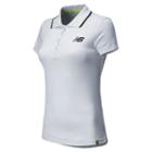 New Balance 5161 Women's Challenger Polo - White (wtt5161wt)