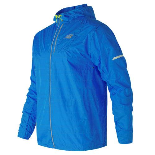 New Balance 71203 Men's Reflective Lite Packable Jacket - Blue (mj71203elb)