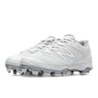 New Balance Low Cut 4040v1 Plastic Cleat Women's Fastpitch Shoes - White (sp4040w1)