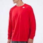 New Balance 3107 Men's Long Sleeve Tech Shirt - Red (tmmt3107tre)