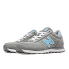 501 New Balance Suede Women's Running Classics Shoes - Grey, Light Blue (wl501sua)