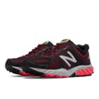 New Balance 610v5 Women's Neutral Cushioning Shoes - Black, Pink Zing (wt610lb5)