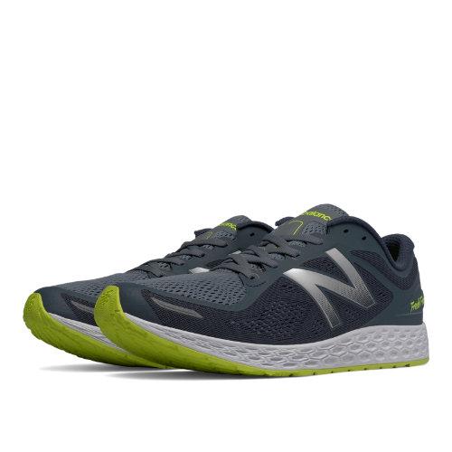 New Balance Fresh Foam Zante V2 Men's Soft And Cushioned Shoes - Dark Grey/hi-lite (mzantgr2)