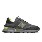 New Balance 997 Sport Men's Sport Style Shoes - Grey/black/green (ms997skc)