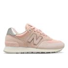 New Balance 574 Sateen Tab Women's 574 Shoes - Pink/silver (wl574ops)