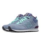 New Balance 574 Mid-cut Playful Women's 574 Shoes - Purplehaze, Aqua (wh574pi)