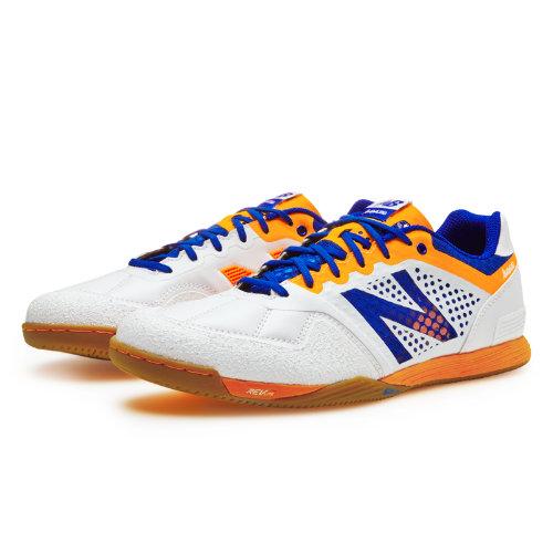 New Balance Audazo Pro Indoor Men's Soccer Shoes - White/uv Blue/impulse (msadoiwb)