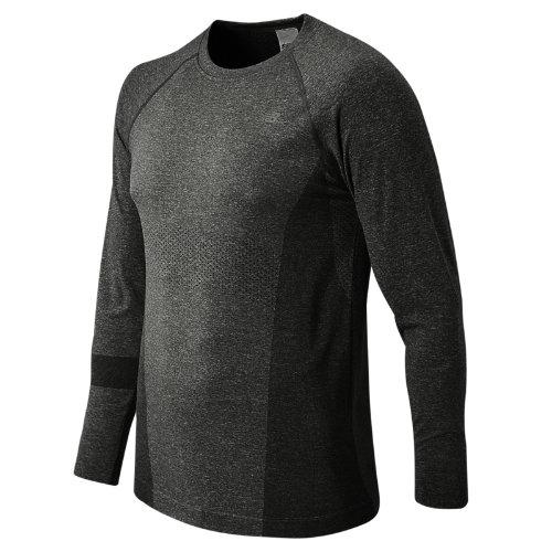 New Balance 53016 Men's M4m Seamless Long Sleeve - Black (mt53016bk)