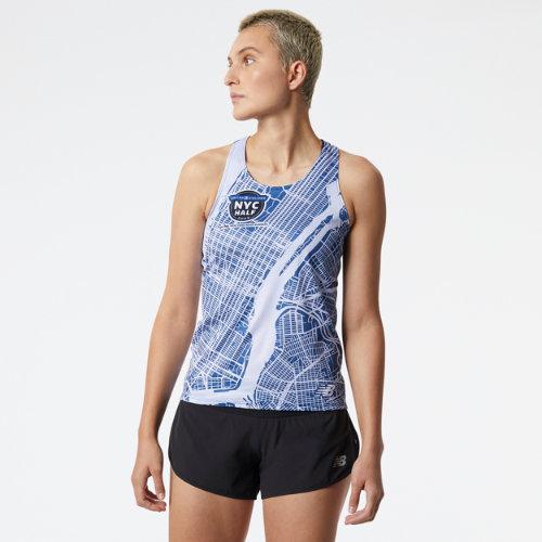 New Balance Women's United Airlines Nyc Half Singlet