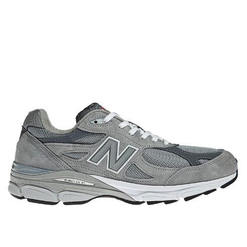 New Balance 990v3 Men's Stability And Motion Control Shoes - Grey, White (m990gl3)