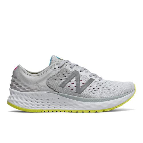 New Balance Fresh Foam 1080v9 Women's Neutral Cushioned Shoes - Grey/silver/green (w1080so9)