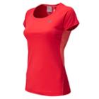 New Balance 5118 Women's Nb Ice Short Sleeve - Bright Cherry, Fiji (wrt5118brc)