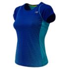 New Balance 4326 Women's Accelerate Short Sleeve Print - (wrt4326)