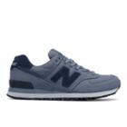 New Balance 574 Canvas Men's 574 Shoes - Blue (ml574mdd)