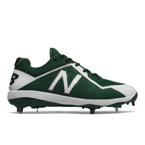 New Balance 4040v4 Men's Low-cut Cleats Shoes - Green/white (l4040tg4)