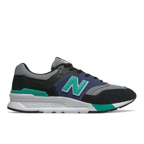 New Balance 997h Men's & Women's Classics Shoes - Black/blue (cm997hzk)