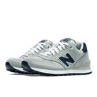 New Balance 574 Pique Polo Pack Women's 574 Shoes - Light Grey, Navy (wl574hrs)
