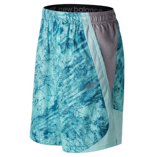 New Balance 806 Men's Lax Freeze Printed Short - Blue (tmms806obg)