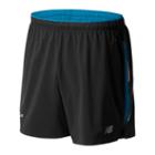 New Balance 81263 Men's United Airlines Half Impact Short 5 Inch - (ms81263c)