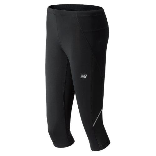 New Balance 4323 Women's Accelerate Capri - Black (wrp4323bk)