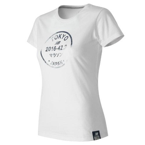 New Balance 61561 Men's Passport Tee - White (mt61561wt)