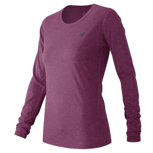 New Balance 53151 Women's Heathered Long Sleeve Tee - (wt53151)