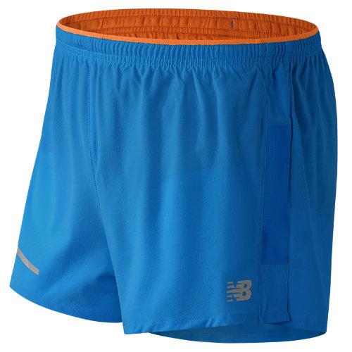 New Balance 61231 Men's Impact 3 Inch Split Short - Sonar (ms61231son)