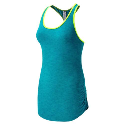 New Balance 53124 Women's Fashion Tank - Sea Glass Heather (wt53124slh)