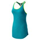 New Balance 53124 Women's Fashion Tank - Sea Glass Heather (wt53124slh)