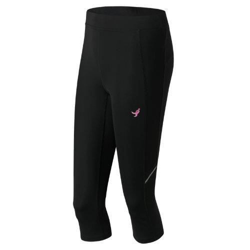 New Balance 63130 Women's Pink Ribbon Accelerate Capri - Black (rwp63130bk)