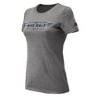 New Balance 81603 Women's United Airlines Nyc Half Short Sleeve - (wt81603c)