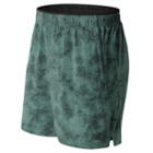 New Balance 71050 Men's Printed Woven 2 In 1 Short - (ms71050)