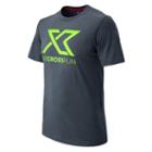 New Balance 4172 Men's Nb Cross Run Short Sleeve Logo Tee - (mft4172)