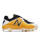 New Balance Tpu 4040v4 Men's Low-cut Cleats Shoes - Black/yellow (pl4040y4)