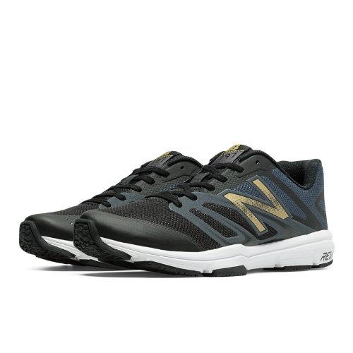 New Balance 797v4 Men's High-intensity Trainers Shoes - Black, Gold (mx797bg4)