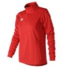New Balance 710 Women's Lightweight Solid Half Zip - Red (tmwt710tre)