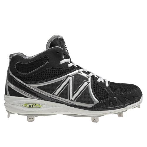 New Balance Mid-cut 3000 Men's Mid-cut Cleats Shoes - Black, Silver (mb3000ms)
