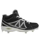 New Balance Mid-cut 3000 Men's Mid-cut Cleats Shoes - Black, Silver (mb3000ms)