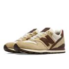 New Balance 996 Distinct Mid-century Modern Men's Made In Usa Shoes - Brown (m996dcb)