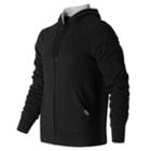 New Balance 63550 Men's Classic Full Zip Hoodie - Black (mj63550bk)